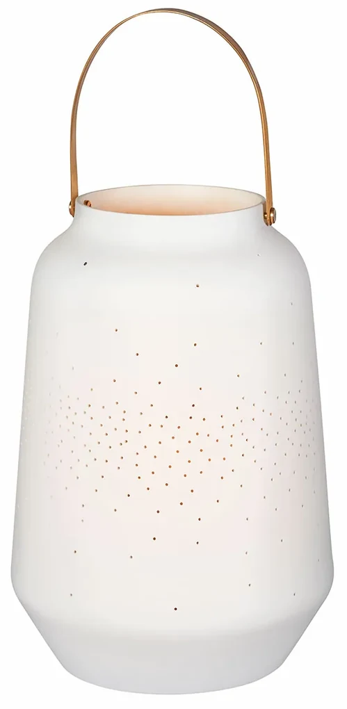 BIELA porcelánová LAMPA vel. XL (30 cm)