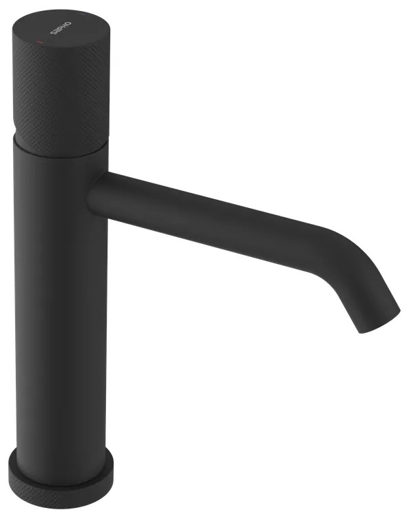 Sapho Sapho, ULTRATAP stojanková umývadlová batéria, čierná mat, UT004TB