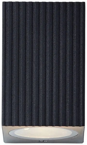 Brilliant - Vonkajšie nástenné svietidlo JELANI 1xGU10/10W/230V IP44 čierna
