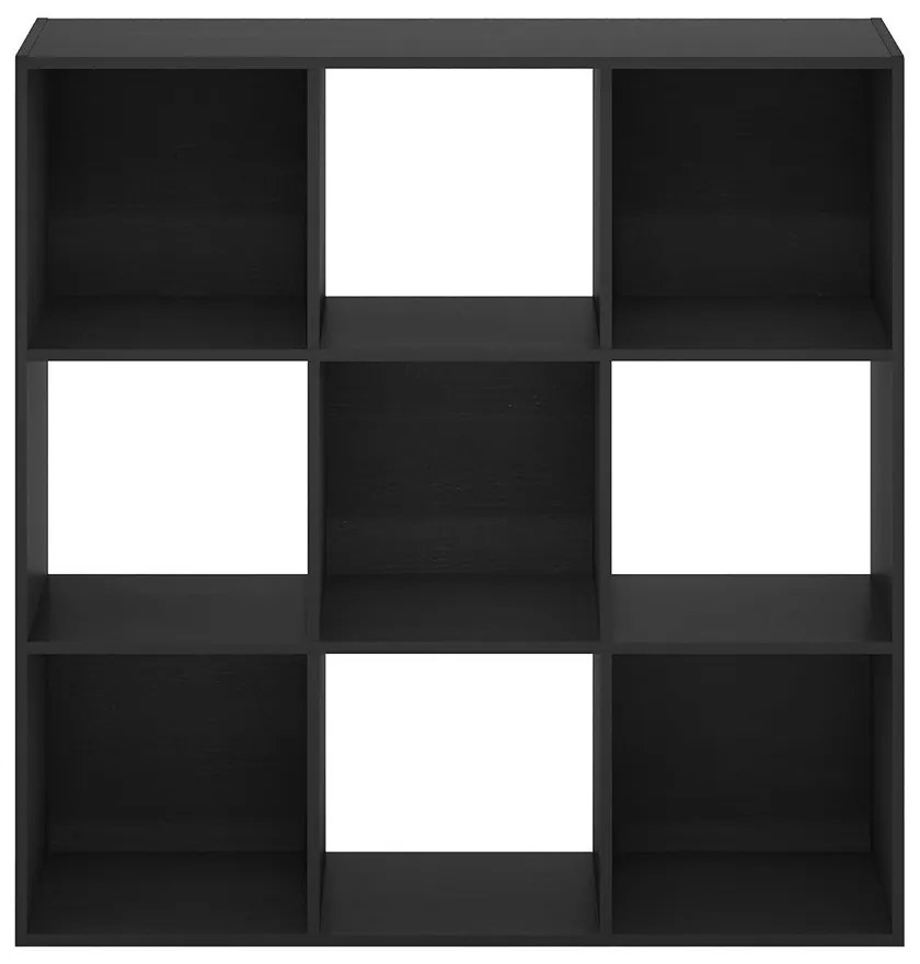 9 kocková úložná polica s 3 košíkmi