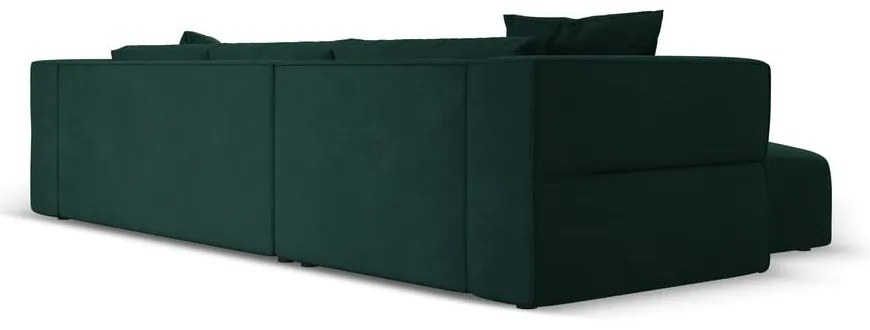 Zelená rohová pohovka, ľavý roh Esther - Milo Casa