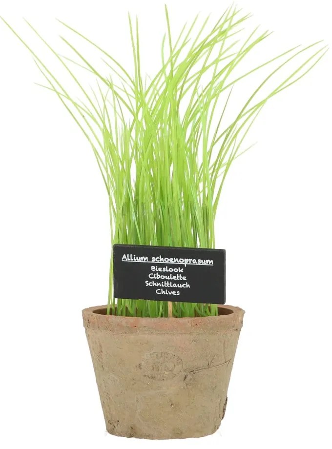 Umelá rastlina (výška 27 cm) Chives – Esschert Design