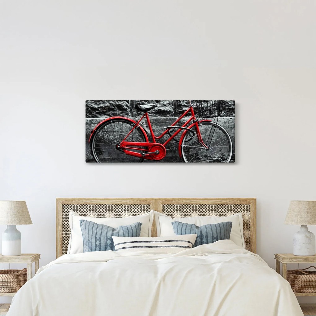 Obraz - Historický bicykel (120x50 cm)