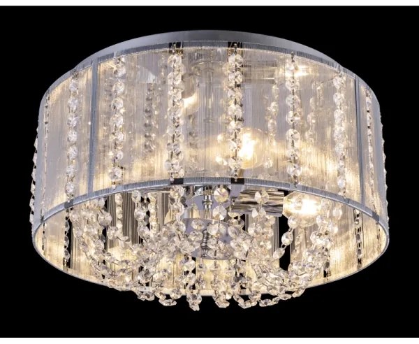 Globo 15091D - Krištáľové stropné svietidlo WALLA 4xE14/40W/230V