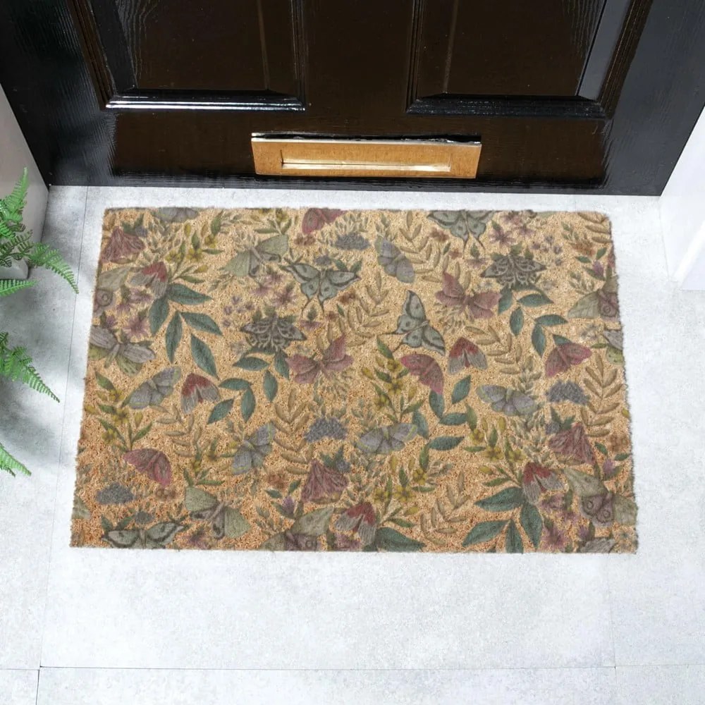 Rohožka z kokosového vlákna 40x60 cm Midnight Garden x Celia Battaini – Artsy Doormats