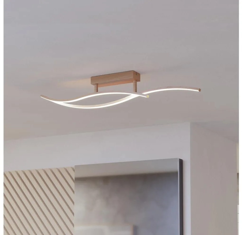 Eglo 901211 - LED Stropné svietidlo GRISOLIA LED/12W/230V 4000K béžová EG901211