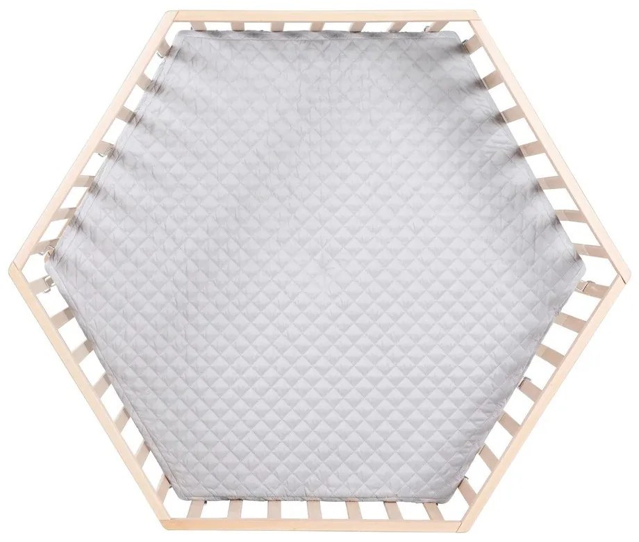 Detská ohrádka z bukového dreva v prírodnej farbe 119x104 cm – Roba