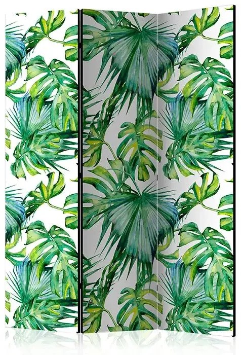 Paraván - Jungle Leaves [Room Dividers] Veľkosť: 135x172, Verzia: Jednostranný