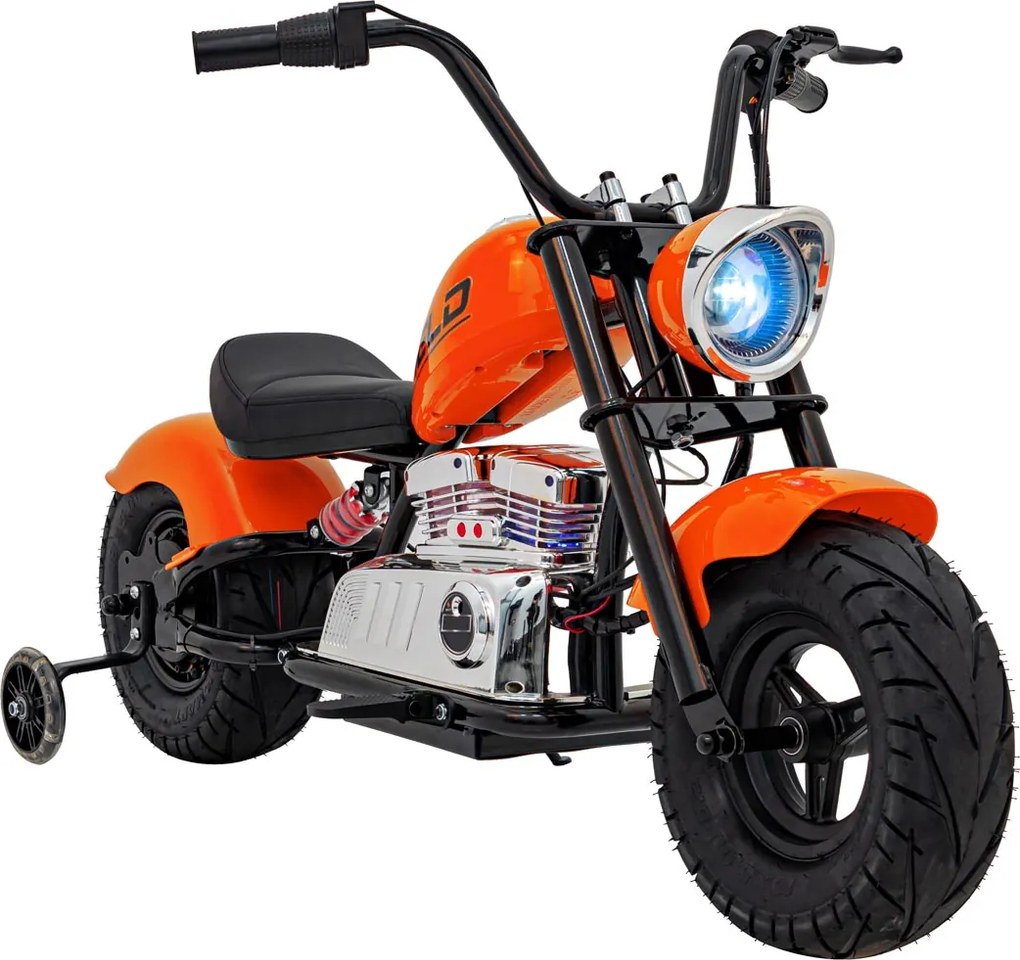 Ramiz Motocykel Chopper Warrior Oranžová