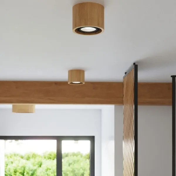 Sollux SL.0913 - Stropné svietidlo BASIC AR111 1xGU10/40W/230V buk