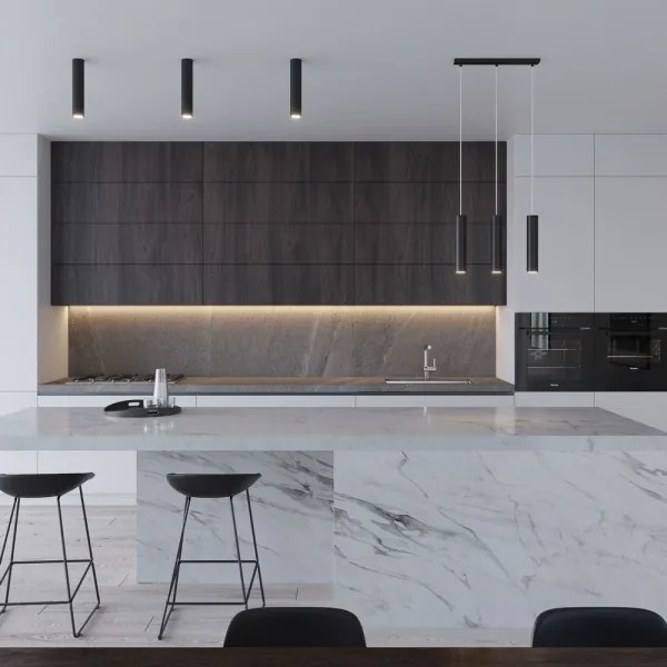 Sollux SL.0436 - Bodové svietidlo LAGOS 1xGU10/10W/230V čierna