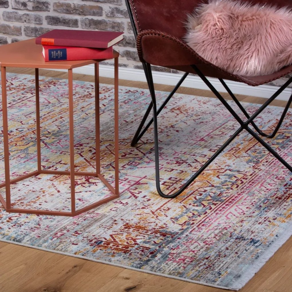 Obsession, Kusový koberec Inca 356 Multi, 40x60, viacfarebná, obývacia izba