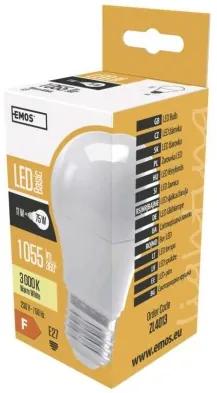 EMOS LED žiarovka E27, A60, 12W, 1055lm, teplá biela