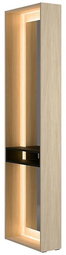 Predĺženie skrinky Barcelona 92 dub barista/čierna onyx