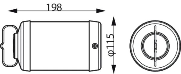 Philips - LED Stmievateľná prenosná lampa CICERO LED/6W/5V 4000 mAh IP54