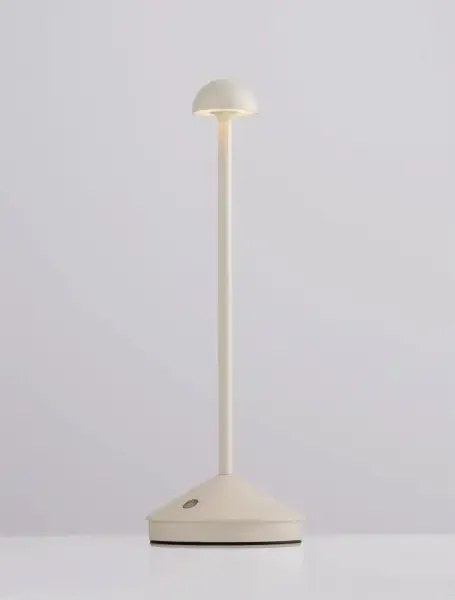 Vonkajšia stolová lampa Lumo biela