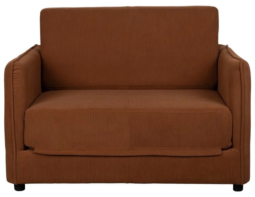 Oranžovohnedé kreslo Jopie – White Label