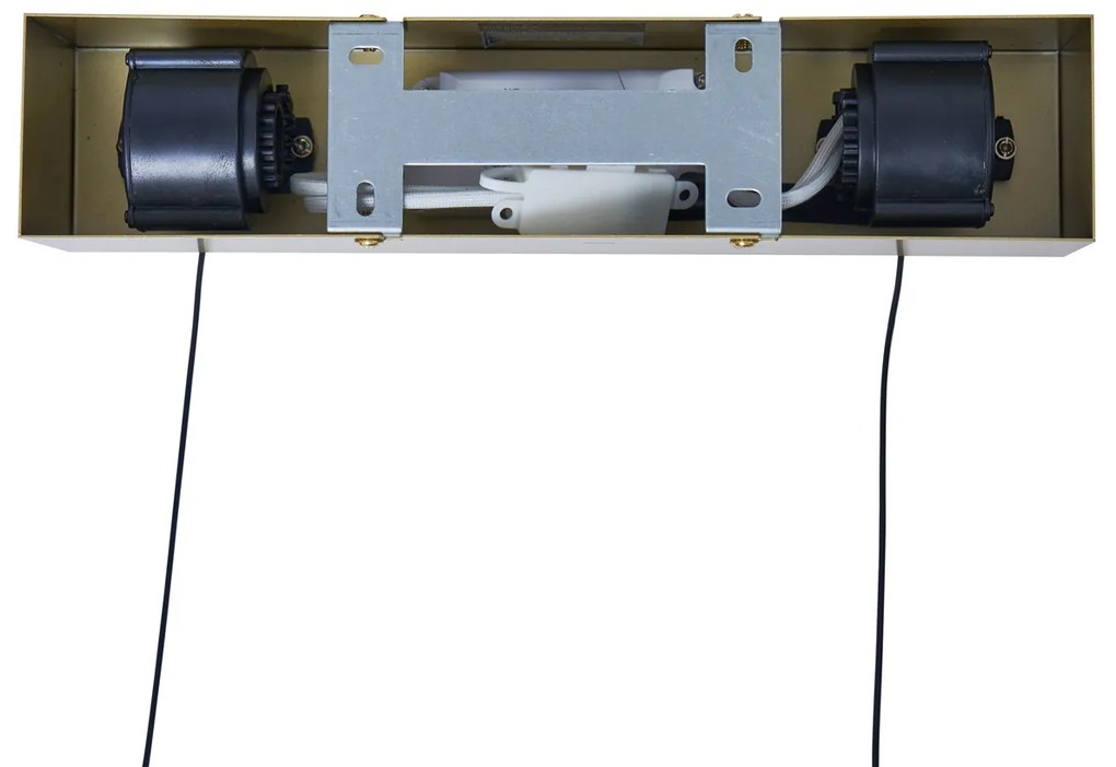 Moderné závesné svietidlo mosadzné vrátane LED 3-stupňové stmievateľné Easylift - Straight