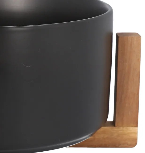 Miska FINCAN na šalát, čierna 853178