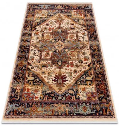 Koberec KESHAN Fredzle, Ornament, orientálny 2886/53555 béžový / bordový