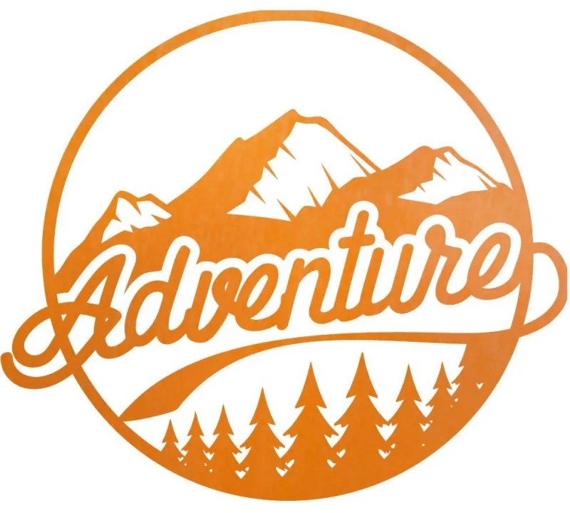 Drevený obraz na stenu s prírodným motívom adventure| SENTOP PR0421