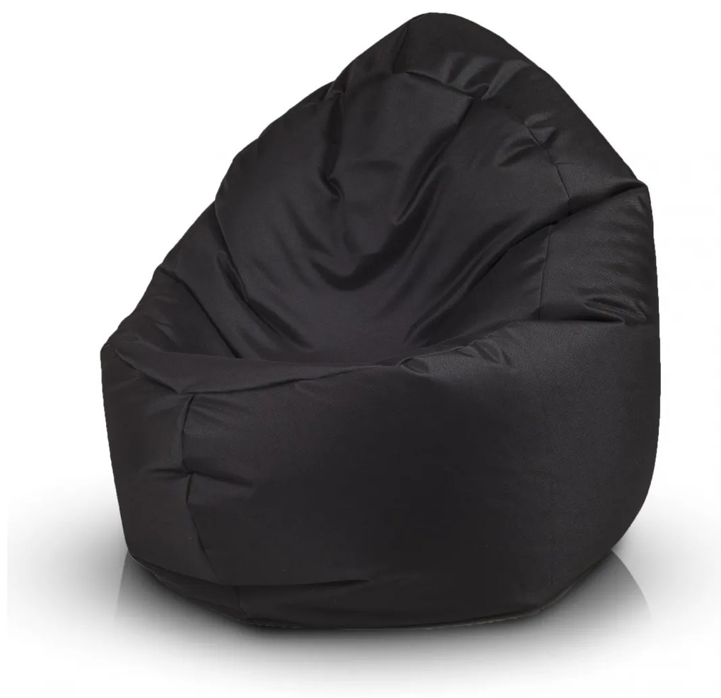 Sedací vak Zac – tmavosivý 85×85 cm | 270 l | Polyester Farba: NC16 - Sivá tmavá (Polyester)