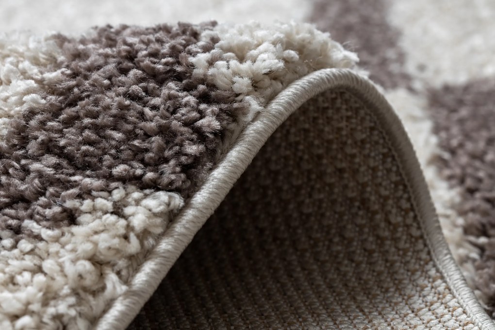 Behúň BERBER TROIK, krémový, strapce