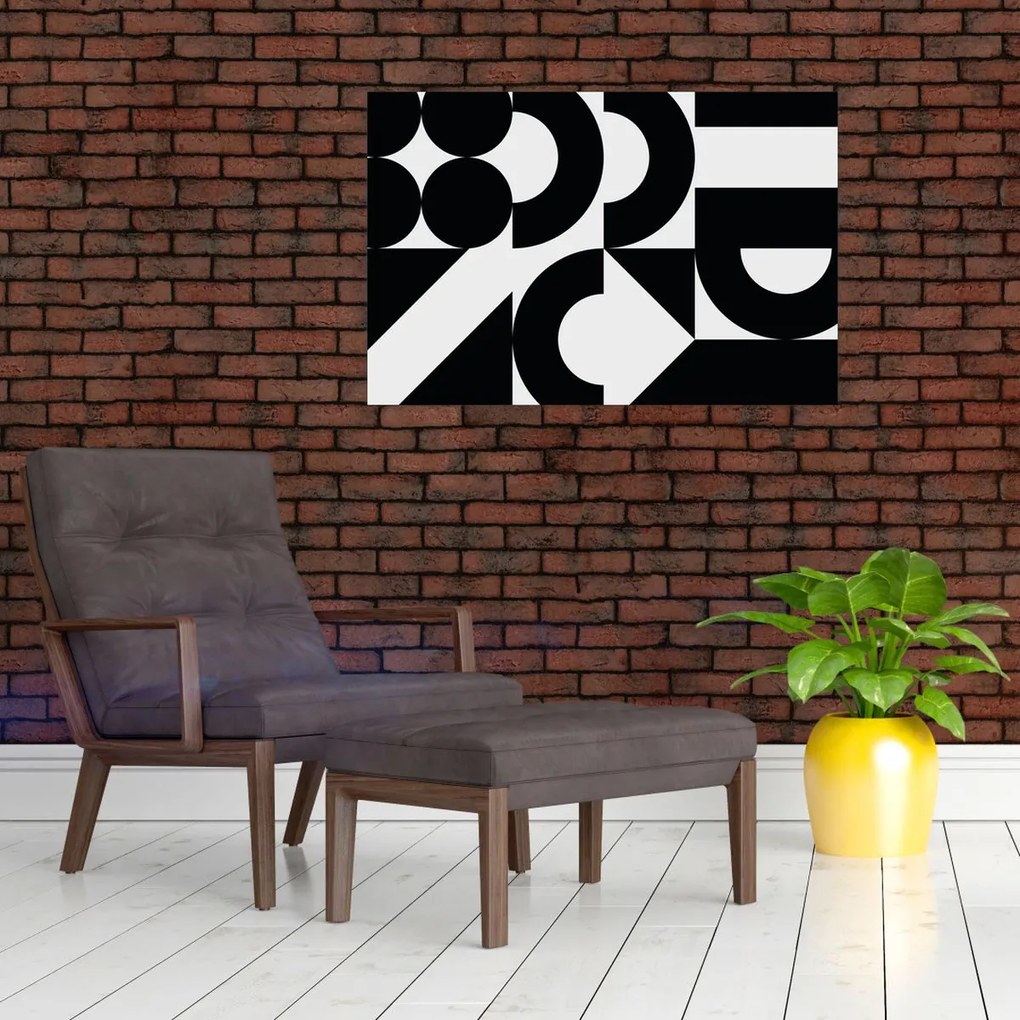 Obraz - Geometrická abstrakcia N⁰2 (90x60 cm)