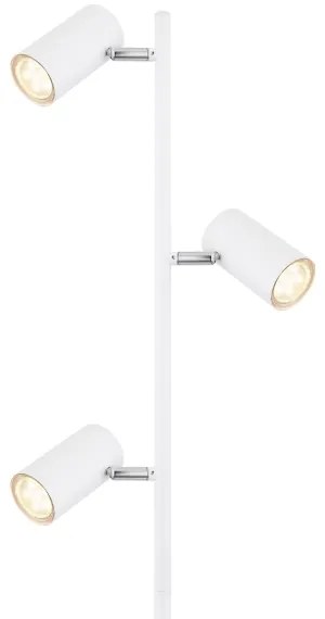 Globo 57910SW - Stojacia lampa ROBBY 3xGU10/5W/230V biela