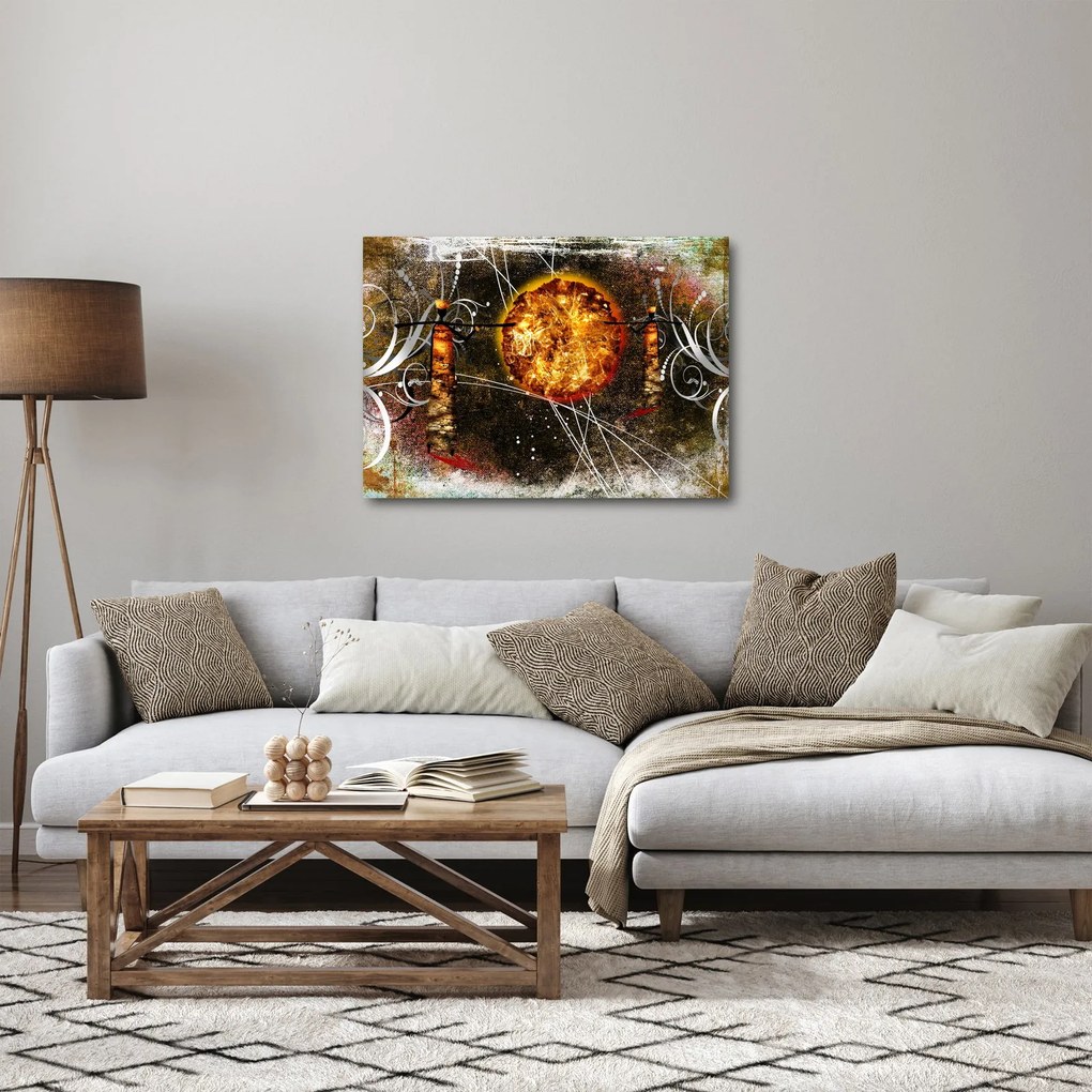 Obraz starovekej dobovej maľby (70x50 cm)