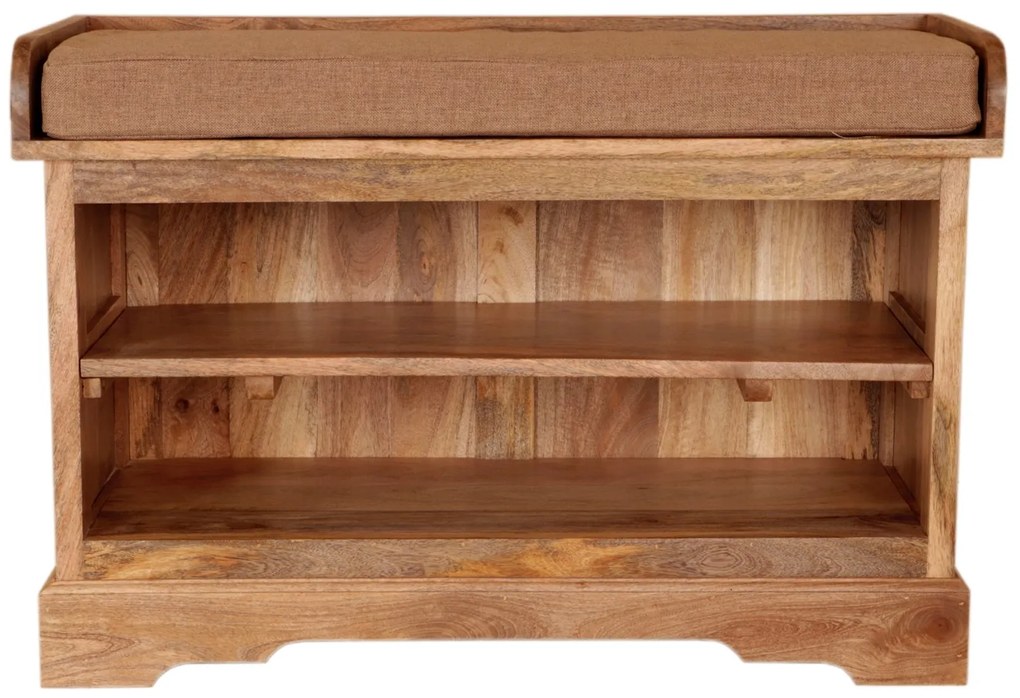 furniture-nabytek.cz - Botník masív 90x60x40 z dreva mango