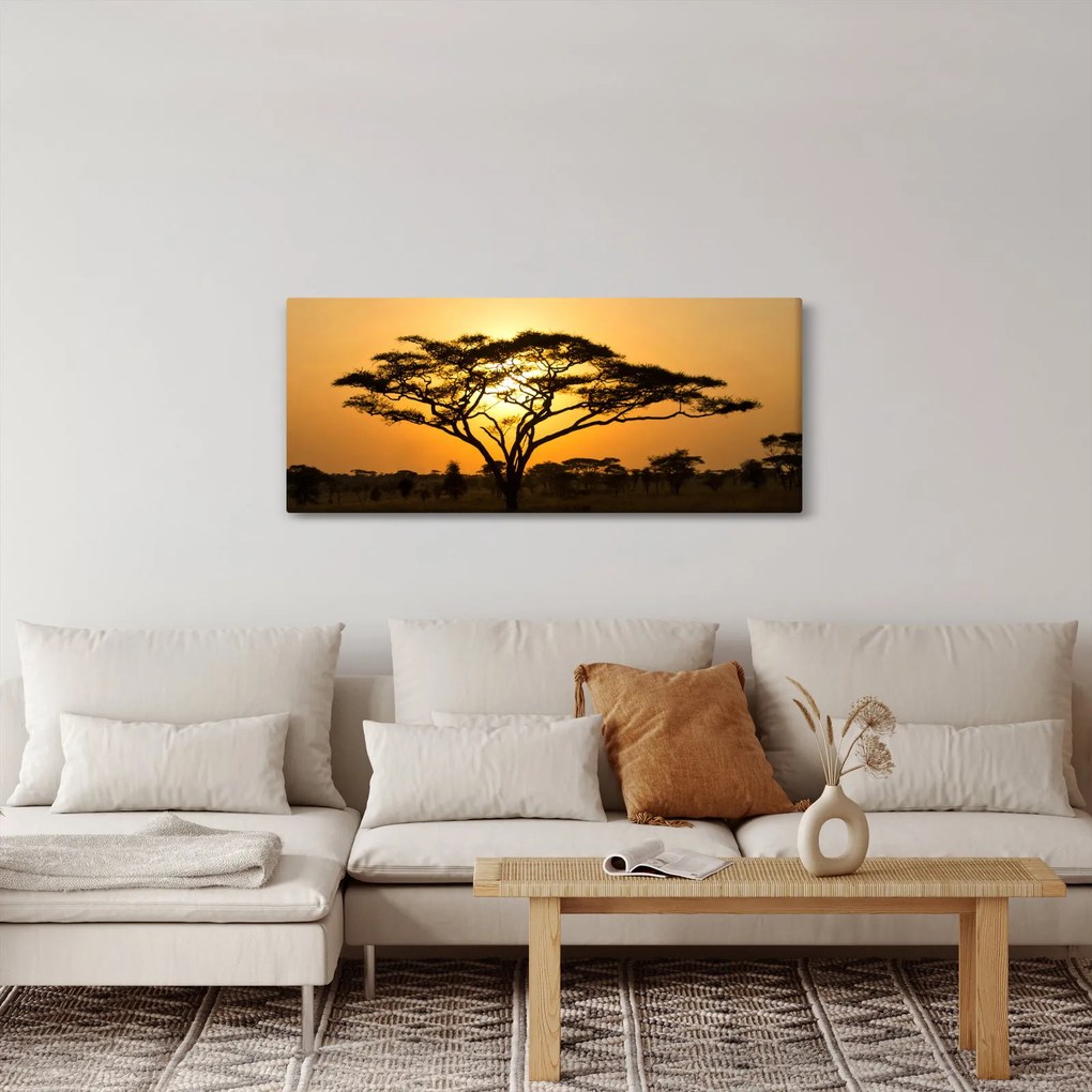 Obraz - Africká savana (120x50 cm)