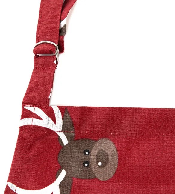 Kuchynská zástera REINDEER červená 833040