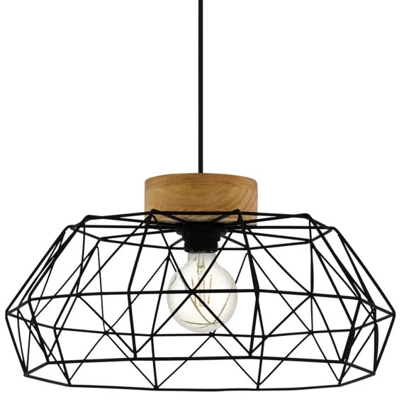 Eglo 44089 - Závesné svietidlo na lanku PADSTOW 1xE27/60W/230V