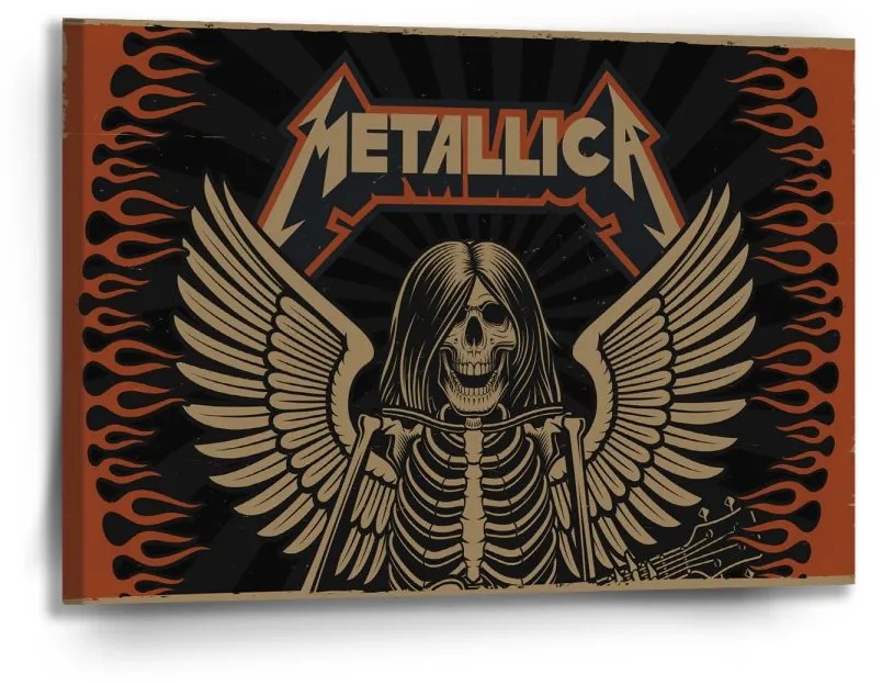 Sablio Obraz METALLICA Padlý anděl - 90x60 cm