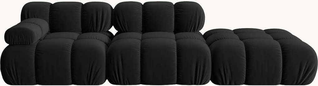 Modulárne zamatové ležadlo Tropea (4-miestne), Š 282 cm