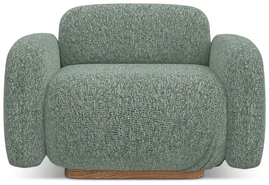 Svetlozelené kreslo Ailani – Makamii