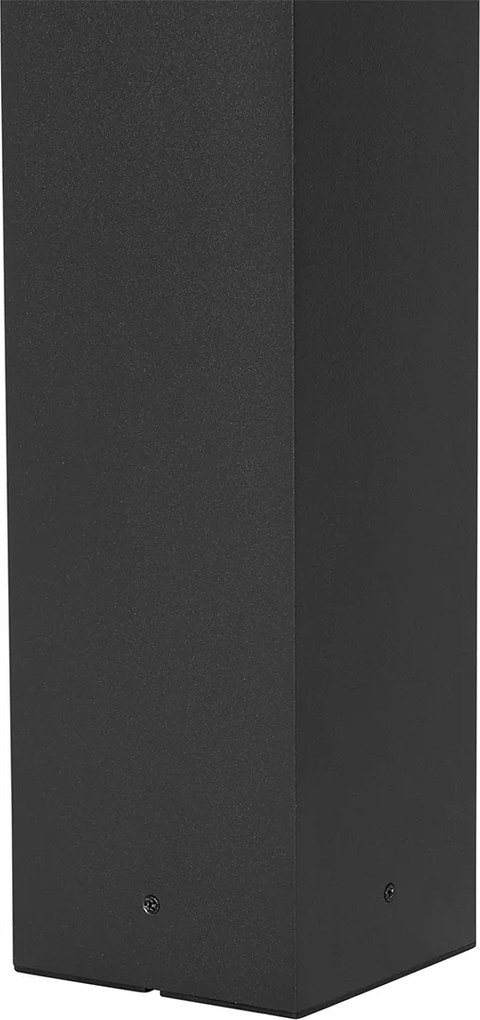 Moderný vonkajší stĺpikový svietidlo čierny 90 cm IP44 - Nicole