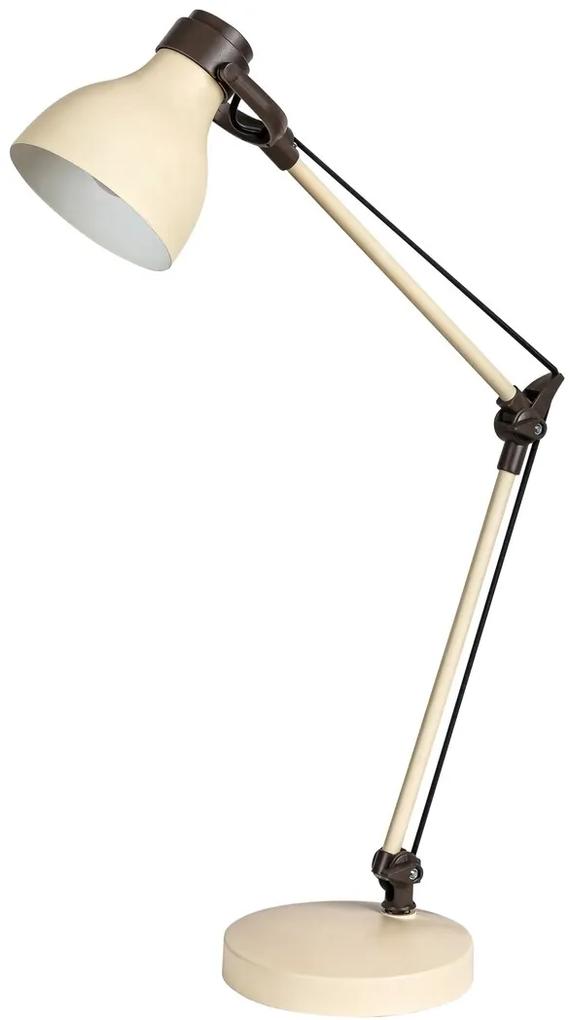 Rabalux Carter stolová lampa 1x11 W béžová 6410