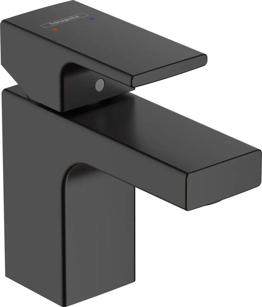 Hansgrohe Vernis Shape, umývadlová batéria s výpustom, EcoSmart, čierna matná, HAN-71560670
