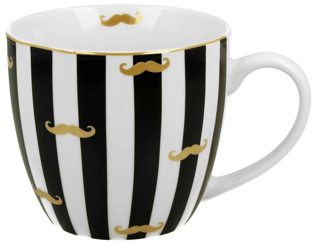 Porcelánový hrnček Moustache 460 ml