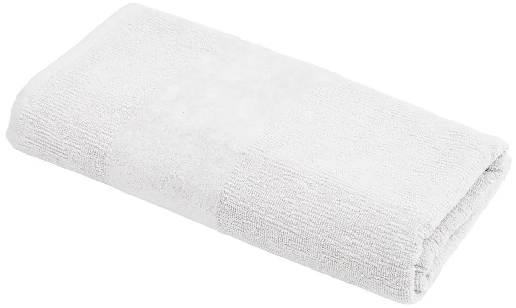 Súprava uterákov CARRARA 1ks 60x100 cm a 1ks 40x55 cm 100% bavlna, biela