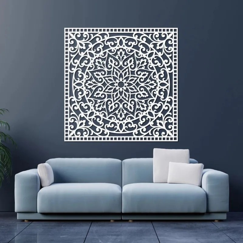 Drevený panel s mandalou orientálna mandala | SENTOP HDF0514