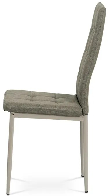 Autronic BONTEC Jedálenská stolička, béžová, látka, DCL-397 CRM2 Farba: Béžová