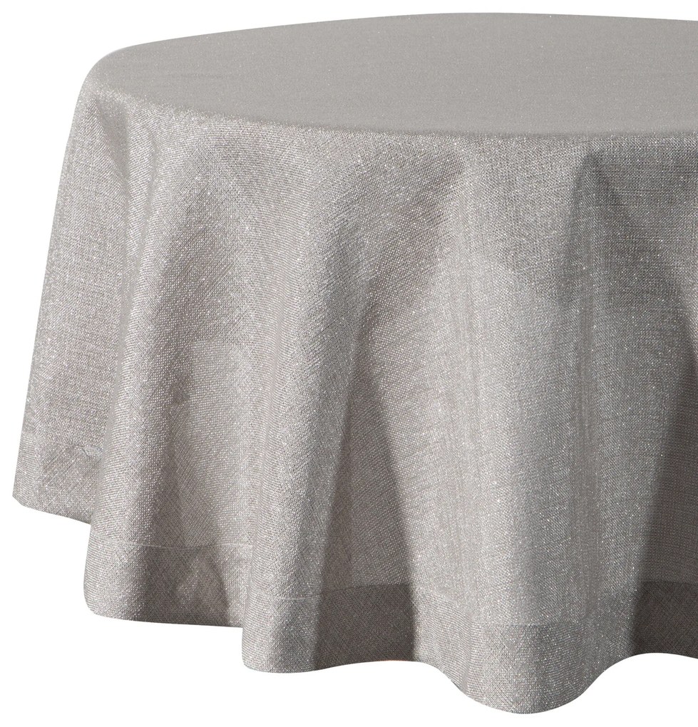 EUROFIRANY OBRUS BIANCA2 (FI) 120 CM STRIEBORNÝ
