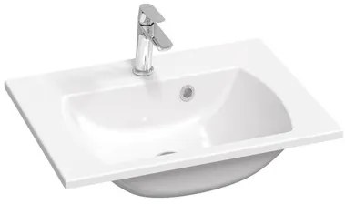 Umývadlo Ravak Classic Slim 60x45 cm otvor pre batériu uprostred XJX01160004