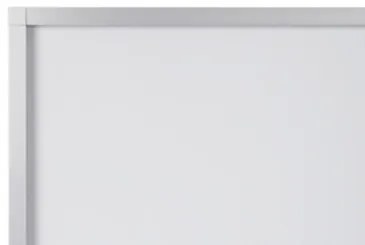 Biela popisovacia magnetická tabuľa na stenu LUX, 1800 x 1200 mm
