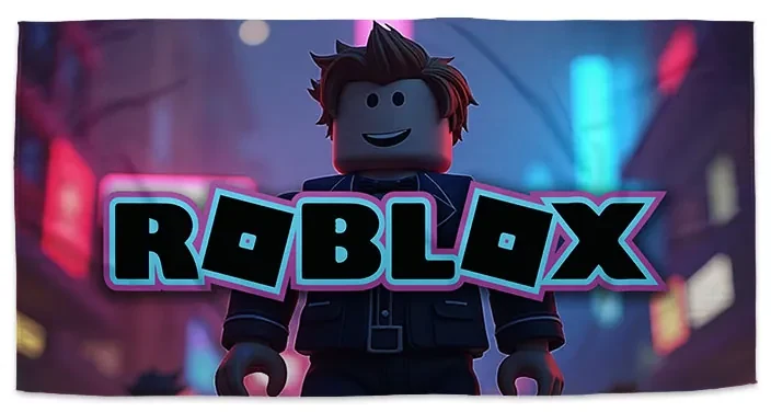 Sablio Uterák ROBLOX Neónové mesto - 70x140 cm