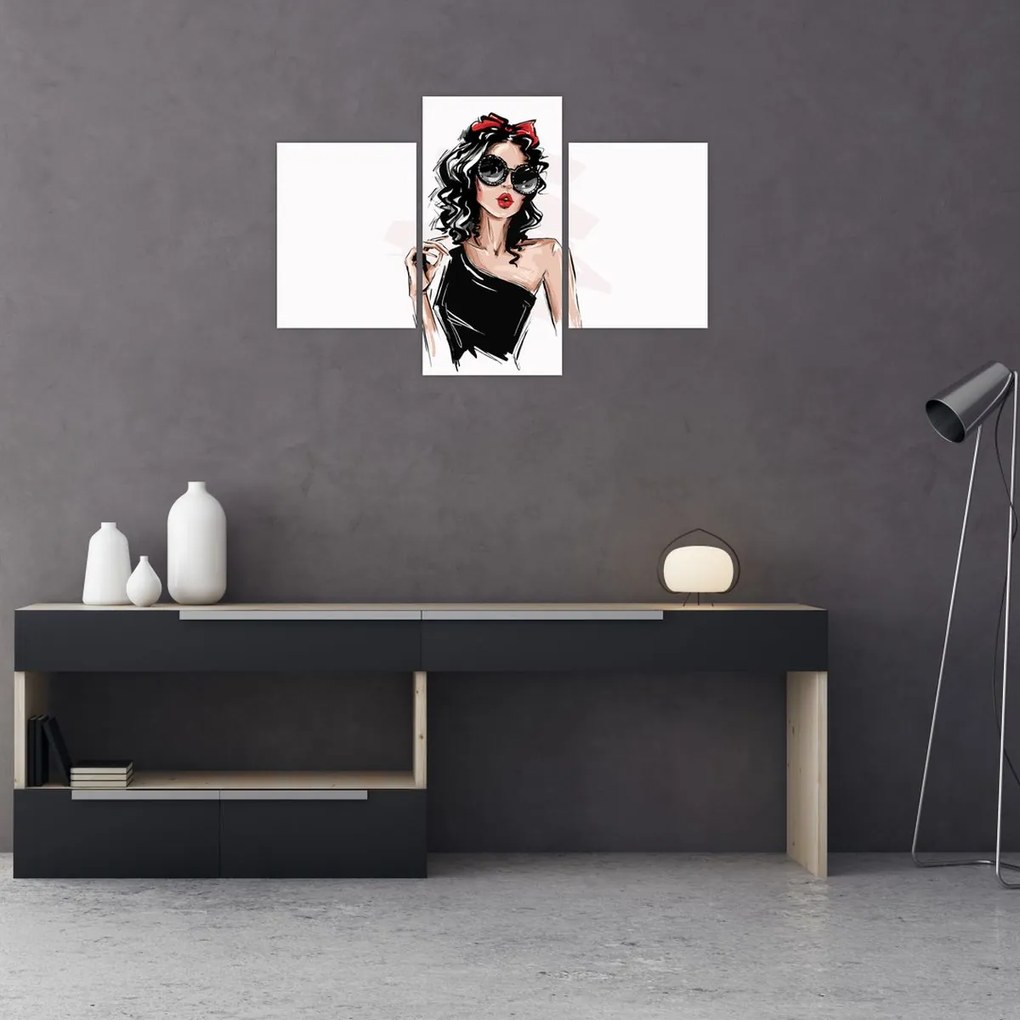 Obraz - Fashion woman (90x60 cm)