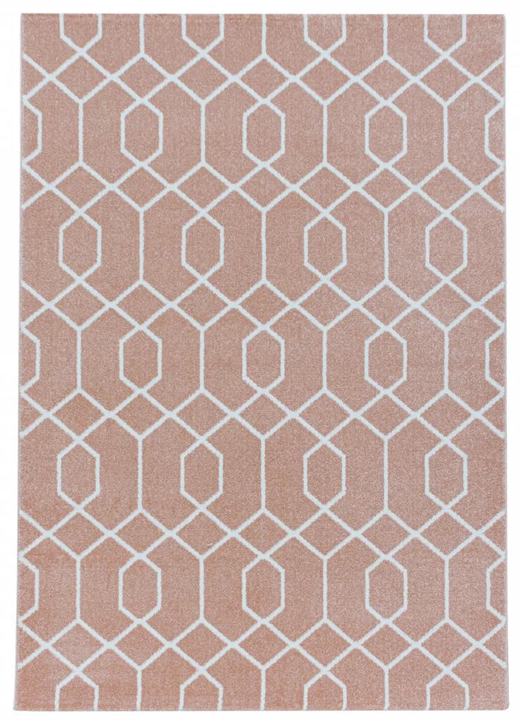 Ayyildiz koberce Kusový koberec Efor 3713 rose - 80x150 cm